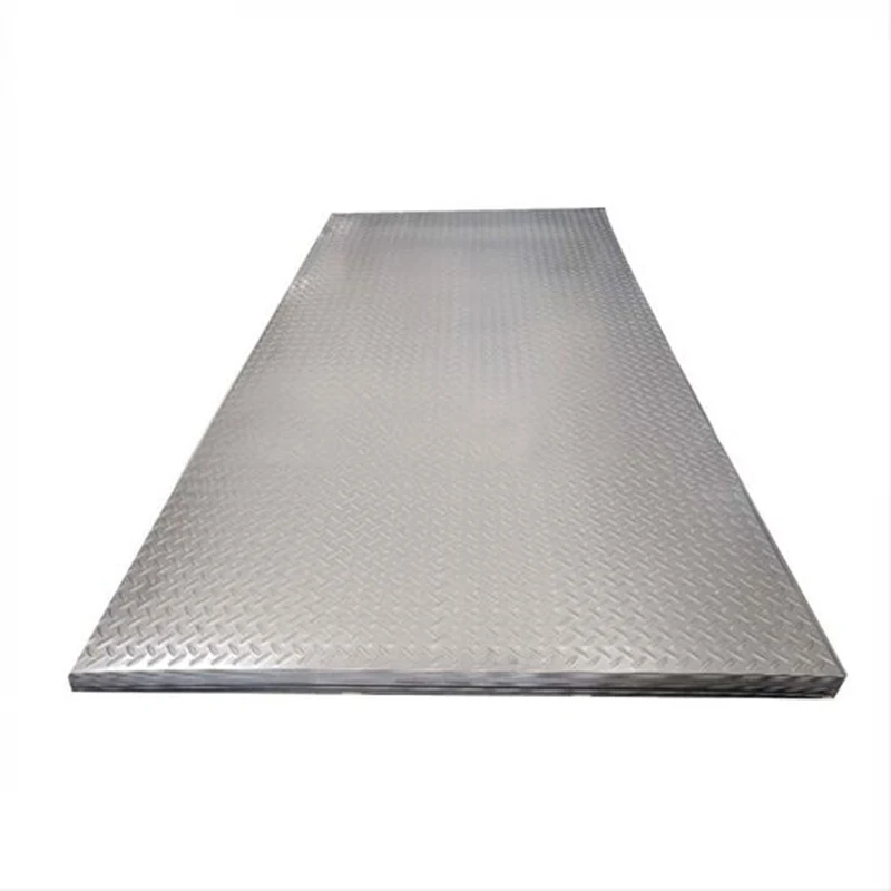 Q235 Q195 SS400 Q235 탄소강 체커 플레이트